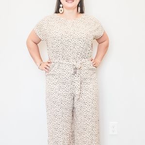 Polka Dot Printed Jumpsuit